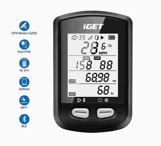 Computer de bicicletă IGET CYCLO C200