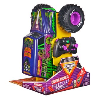MONSTER JAM RC ACROBATIC GRAVE DIGGER