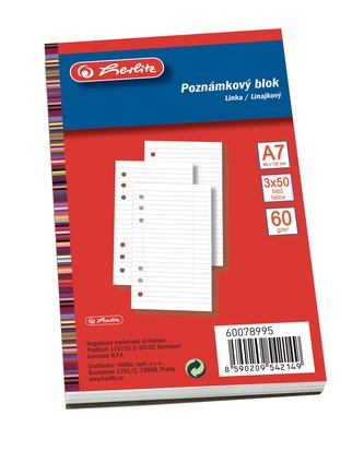 Herlitz - Bloc notes pentru TP - A7