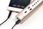 Microfon karaoke Bluetooth auriu pe baterii cu cablu USB în cutie 10x28x8,5cm