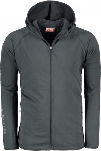 BJÖRKHULT - ECO pán.fleece bunda s kapucí - inkoustová - 3XL