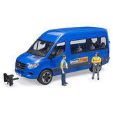 Bruder Mercedes-Benz Sprinter minibus cu șofer și pasager