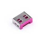 SMARTKEEPER Basic USB Port Lock 6 - 1x klíč + 6x záslepka, růžová