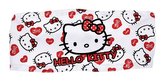 BENTIȚĂ HELLO KITTY - culoare albă - inimioare