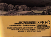 Sereď - expoziția permanentă a muzeului Holocaustului