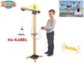 Macara 132 cm pe cablu cu lumină în cutie