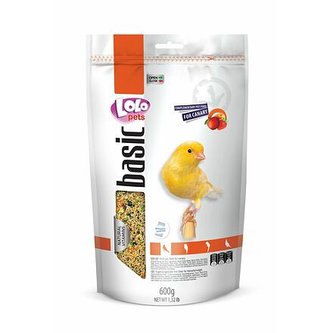 LOLO BASIC hrană fructe pentru canari 600 g Doypack