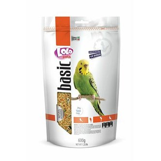 LOLO BASIC hrană completă pentru peruşi 600 g Doypack