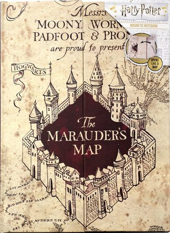 Bloc A5 Maurauders Map