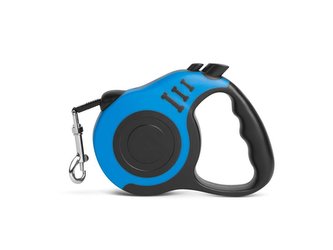 Lesă pentru câini 60067B 5m albastră