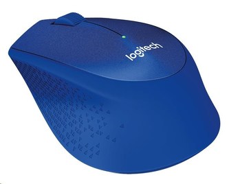 Mouse wireless Logitech M330 Silent Plus, albastru
