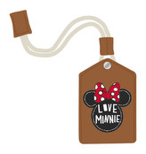 Breloc din piele - Minnie