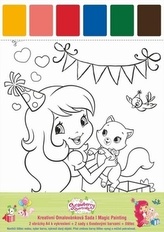 Strawberry - Set creativ de colorat Magic Painting