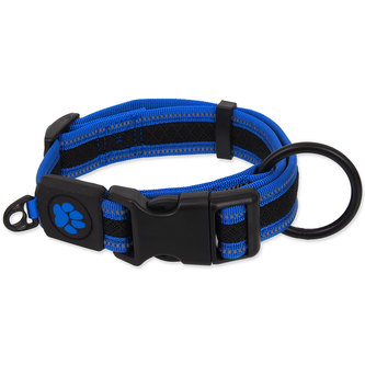 Obojek ACTIVE DOG Fluffy modrý L