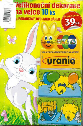 Decorațiuni de Paști pentru ouă + DVD cu basm
