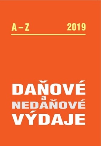 Daňové a nedaňové výdaje 2019