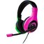 Headset Bigben Wired Stereo Pink + Green (Switch)