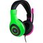 Headset Bigben Wired Stereo Pink + Green (Switch)