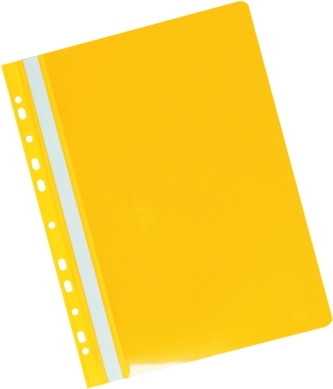 Herlitz - Dosar mecanic A4/20, din plastic, galben