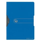 Herlitz - Desky s klipem A4, modré