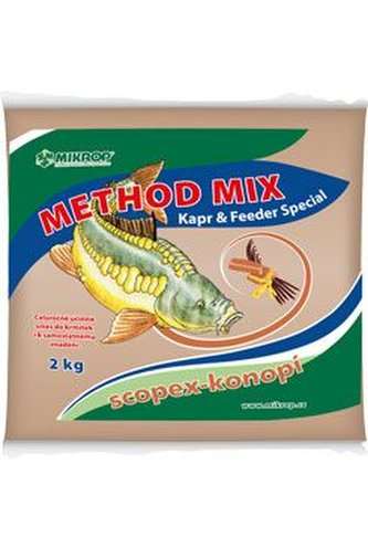 Amestec Method pentru pești scopex - cânepă 2kg
