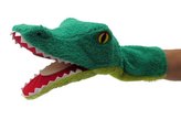 Păpușă cu clapă - Crocodil 38 cm