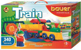 Set de construcție BAUER: Trenulețe 340 piese