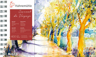 Bloc de acuarelă HHM Carnet 15,3x25cm 400g