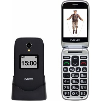 EVOLVEO EasyPhone FP negru
