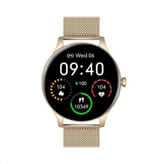 Garett Smartwatch Classy auriu, oțel
