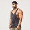 Tílko Code Polyester Logo Stringer Black - SQUATWOLF - Velikost: M