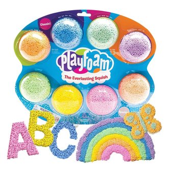 Playfoam, masă de spumă modelabilă, plastilină, set 8 culori