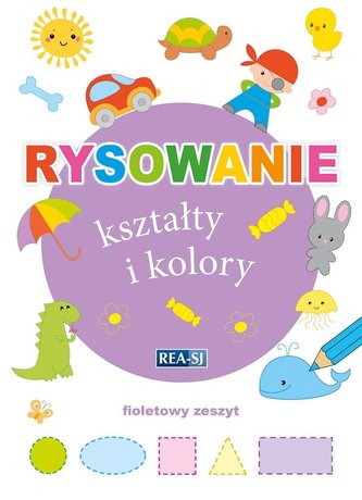 Desen: forme și culori. Caiet mov
