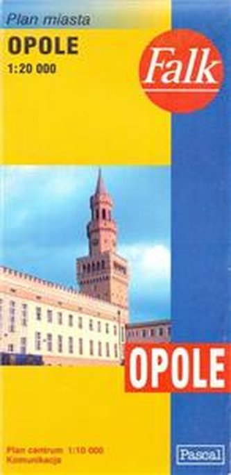 Opole. Plan miasta