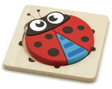 Puzzle buburuza din lemn
