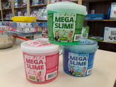 Mega slime în găleată 1 kg, albastru