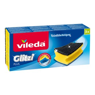 Spugna GLITZI PLUS 3 buc VILEDA