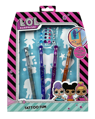 Set de tatuaje L.O.L.