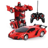 Mașină robot Transformers 2în1 Pilot R/C roșu