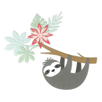 SIZZIX Thinlits șabloane metalice decupare - leneș