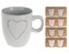 EXCELLENT Ceașcă espresso inimă 150 ml set 2 buc