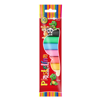 Plastilină JUNIOR 10 nuanțe, 200 g