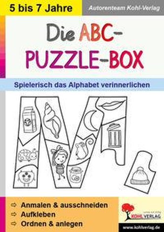 Cutia puzzle ABC