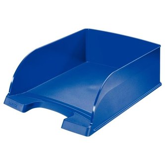 Suport documente "Plus Jumbo", albastru, plastic, LEITZ