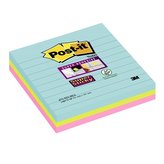 Blocuri Post-it Super Sticky, Cosmic, 101 x 101 mm