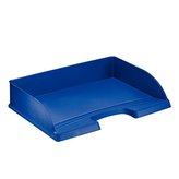 Odkladač "Plus", modrá, z boku otevřený, plast, LEITZ