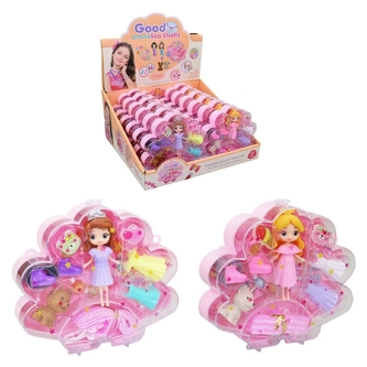 Set de frumusețe cu păpușă