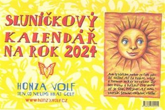 Calendar de birou Sluníčkový 2024