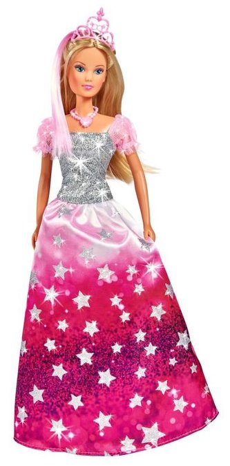 Păpușă Steffi Glitter Princess