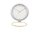 Designové stolní hodiny 5832WH Karlsson 25cm